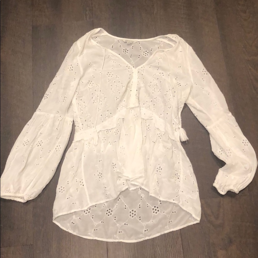 White American Eagle Blouse